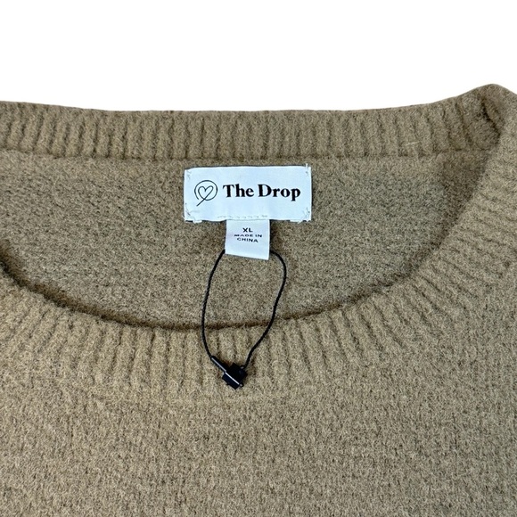 The Drop Women's Brown Pullover Cinched Sweater XL - Picture 2 of 4